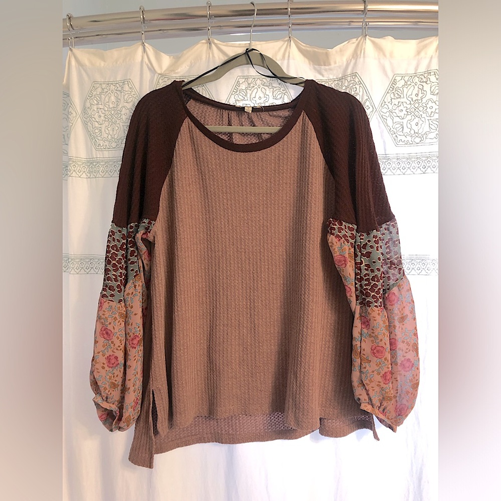 Tunic Style Floral Flowy Umgee Top